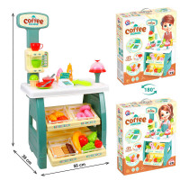 Іграшковий набір Кав’ярня 9765 (3) Technok Toys 50 39 87 см продукти каса гроші термінал світло звук в коробці