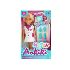 Лялька з аксесуарами 606020 висота ляльки - 13 см муляжі медичних інструментів