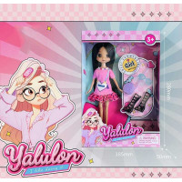 Лялька YL 611-8 висота: 24 см імітація скляних очей аксесуари взуття Yala baby