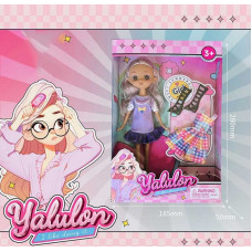 Кукла YL 611-9Высота: 24 см имитация стеклянных глаз аксессуары обувь Yala baby