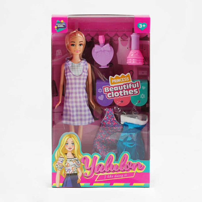 Кукла YL 820-2 платья аксессуары высота 30 см Yala baby