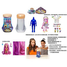 Лялька DK 129 15 см лялька-сюрприз шарнірні суглоби аксесуари взуття наліпки у тубі