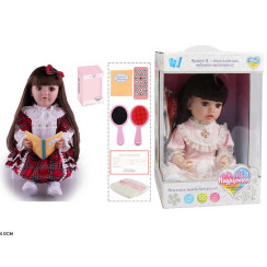 Інтерактивна лялька WToys TK 2156-29 ОЗВУЧУВАННЯ УКРАЇНСЬКОЮ МОВОЮ висота 55 см пульт на батарейках аксесуари рухає кінцівками WToys