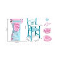 Стілець YL 668 C-4 висота: 30см аксесуари в пакеті Yala baby