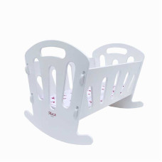 Кроватка для кукол 8001 белая ТМ Мася Мася