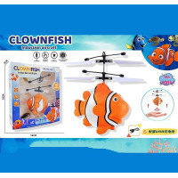 Летающая игрушка 9809 с встроенным аккумулятором USB кабелем реагирует на движения