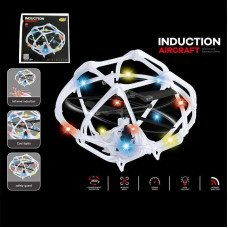 Літаюча тарілка-конструктор з акумулятором і підсвічуванням 18286 реагує на рухи в коробці