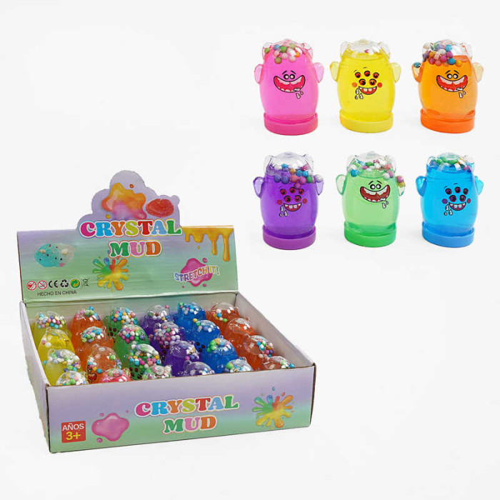 Лизун C 68863 ЦІНА ЗА 24 ШТУКИ В БЛОЦІ кульки