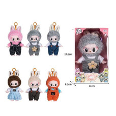 М'яка іграшка-брелок JZ 774 C11 герой розмір - 10х35х135 см матеріал - гума знімний одяг рухомі кінцівки текстильна стрічка карабін в коробці ВИДАЄТЬСЯ ТІЛЬКИ МІКС ВИДІВ