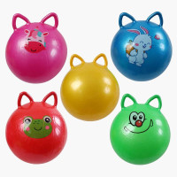 М`яч гумовий C 70953 діаметр 44 см ручки-вушка в пакеті ВИДАЄТЬСЯ ТІЛЬКИ МІКС ВИДІВ