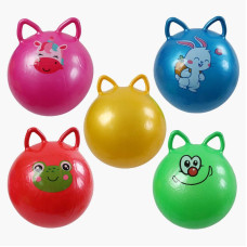 М`яч гумовий C 70953 діаметр 44 см ручки-вушка в пакеті ВИДАЄТЬСЯ ТІЛЬКИ МІКС ВИДІВ