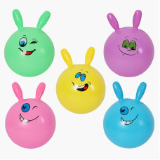 М`яч для фітнесу C 74524 діаметр 30 см висота з вушками - 40 см у пакеті ВИДАЄТЬСЯ МІКС