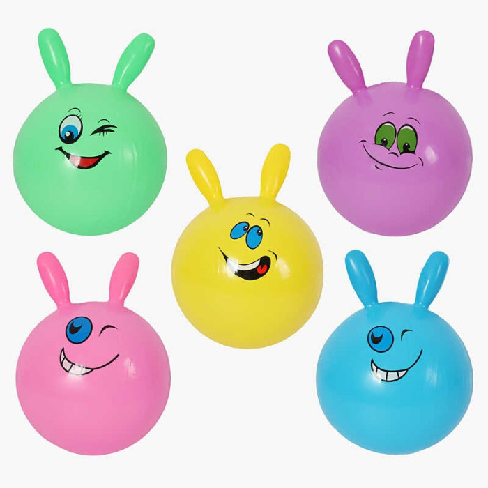 М`яч для фітнесу C 74524 діаметр 30 см висота з вушками - 40 см у пакеті ВИДАЄТЬСЯ МІКС