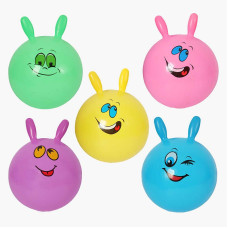 М`яч для фітнесу C 74525 діаметр 35 см висота з вушками - 40 см у пакеті ВИДАЄТЬСЯ МІКС