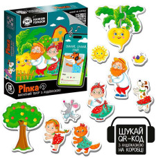 Гра розвиваюча Магнітний театр з аудіоказкою Казкові голоси Ріпка 3206-40 Vladi Toys Vladi Toys