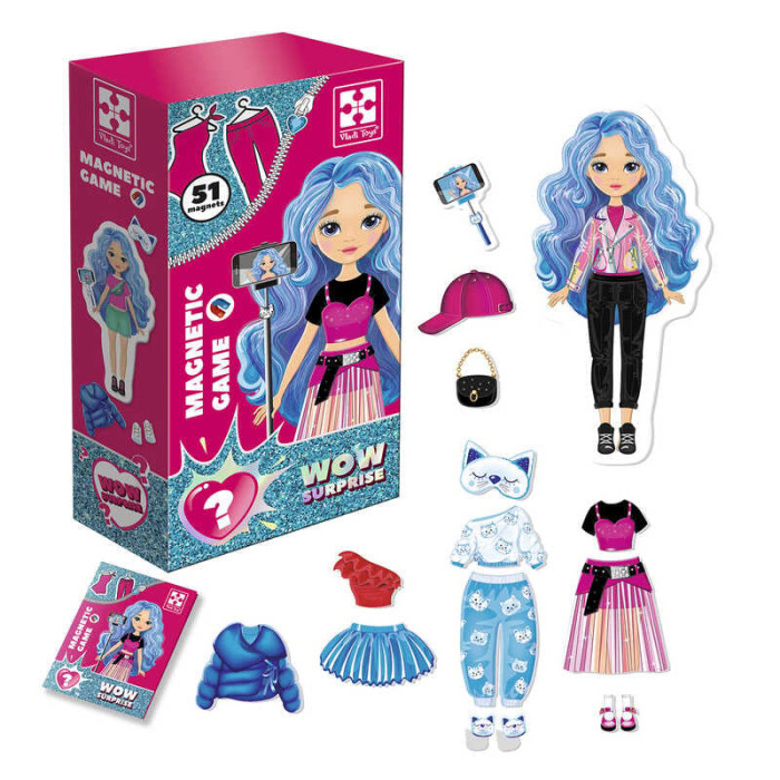Магнітна гра WOW Surprise Bloger VT3210-12 (8) Vladi Toys
