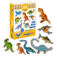 Набір магнітв Big dinosaurs ML4031-06 EN Magdum англ мова Magdum