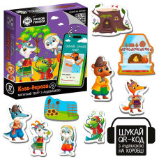 Гра розвиваюча Магнітний театр з аудіоказкою Казкові голоси Коза-дереза 3206-35 Vladi Toys Vladi Toys