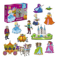 Настільна гра Магнітний театр Попелюшка VT3206-53 укр Vladi Toys Vladi Toys