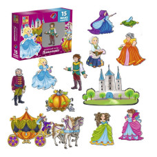 Гра настільна Магнітний театр Попелюшка VT3206-53 укр Vladi Toys Vladi Toys