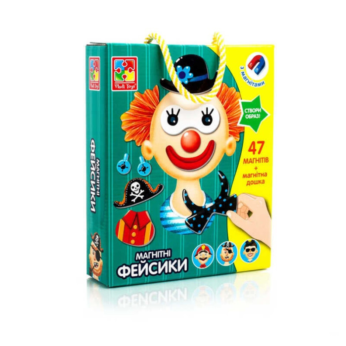 Магнітна гра Фейсики для дітей - VT3702-15 укр Vladi Toys