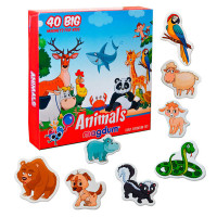 Набір магнітів Animals ML4031-16 (24) Magdum 40 магнітів в коробці