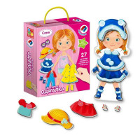 Гра настільна для дітей Магнітна одягалка Соня - VT 3702-07 Vladi Toys