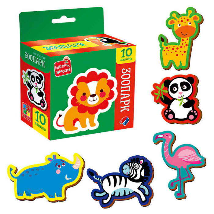 Набор магнитов Зоопарк VT3106-39 Vladi Toys 10 элементов