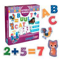Магнітна гра Letters & Numbers ML4031-09 EN Magdum англ мова Magdum