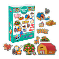 Набір магнітв Funny Farm ML4031-10 EN Magdum Magdum