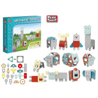 Конструктор магнитный 2469 Play Smart 60 деталей Play Smart