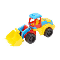 Трактор 6894 Technok Toys инерция подвижное навесное оборудование регулировка колес в сетке Technok Toys