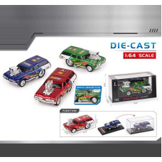Машинка K 501 A11 металопластикова інерція масштаб 1:64 в коробці ВИДАЄТЬСЯ ТІЛЬКИ МІКС ВИДІВ