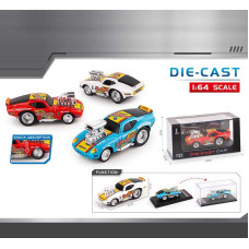Машинка K 501 A5 металопластикова інерція масштаб 1:64 в коробці ВИДАЄТЬСЯ ТІЛЬКИ МІКС ВИДІВ