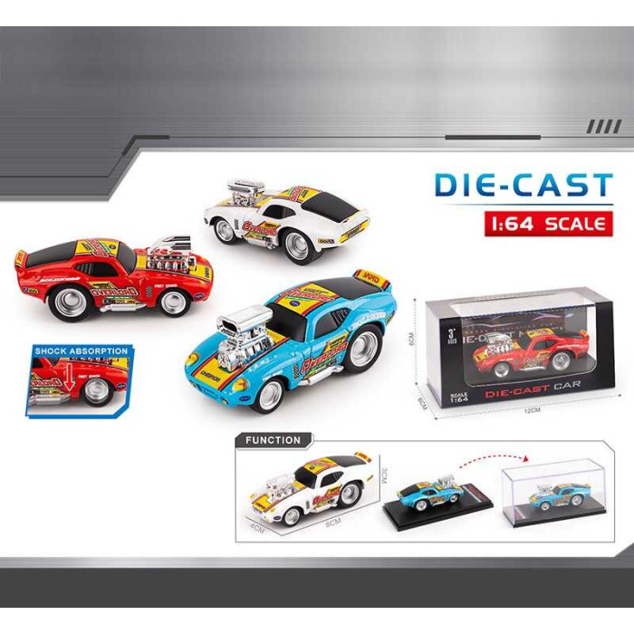 Машинка K 501 A5 металопластикова інерція масштаб 1:64 в коробці ВИДАЄТЬСЯ ТІЛЬКИ МІКС ВИДІВ