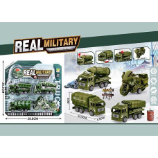 Набір спецтехніки BQ 600-48 4 штуки військова інерція на листі