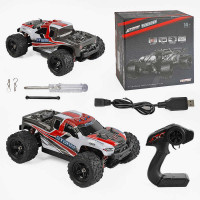 Машина на радіокеруванні HS 18301 302 (8) акум 74 V USB-кабель пульт 24 G протиударний корпус гумові шини швидкість до 36 кмг в коробці