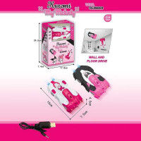 Машина на радіокеруванні MX 19 2 види антигравітаційна їде по стінах герой вбудований акумулятор розмір - 16х75х45 см пульт USB - кабель