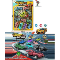 Набор машин 24621 11 машинок на листе