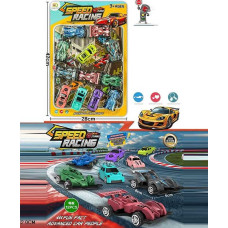 Набір машин 24621 11 машинок на листі