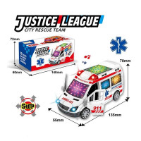 Машинка з колесом вільного ходу підсвічуванням звуками відчиняються дверцята