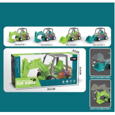 Спецтехніка X 555-56 4 види екскаватор звук підсвічування шестерні колесо вільного ходу