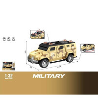 Джип WY 1133 D інерція світло звук масштаб 1:32 гумові колеса в коробці