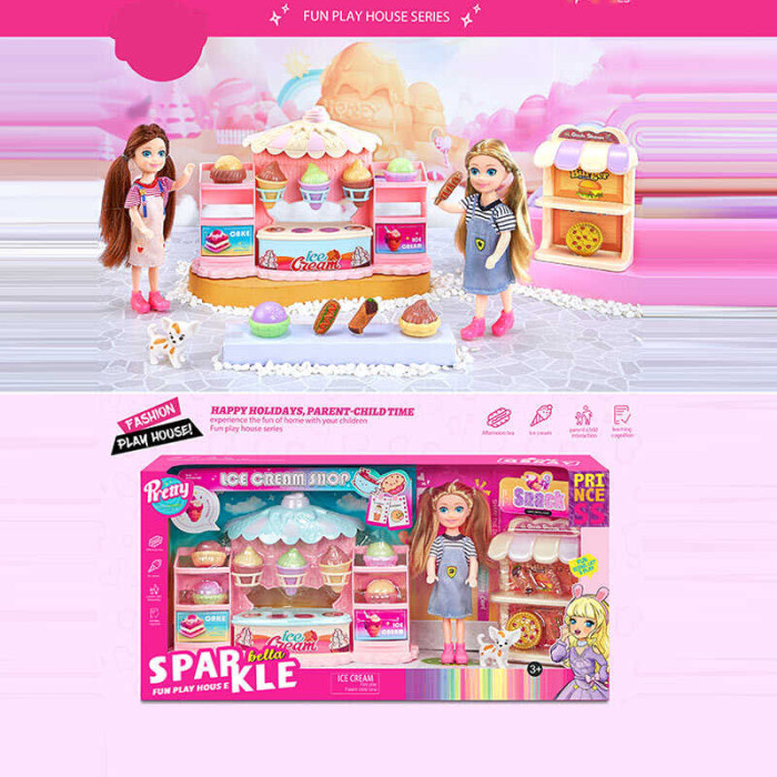 Лялька 7022 14 см аксесуари