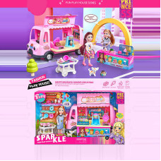 Лялька 7026 14 см аксесуари меблі