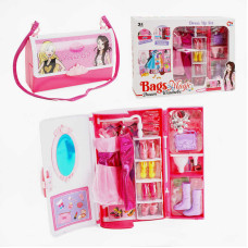 Шафа з одягом JJ 8708 2 сукні взуття аксесуари шафа-сумочка