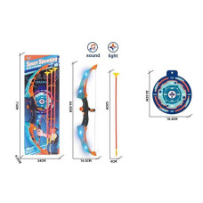 Лук детский світло звук 3 стріли на листі 777-716 A