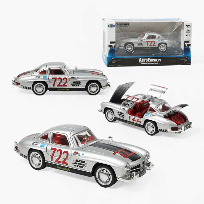 Машинка TK-10447 Авто Эксперт металлопластик 1:32 свет звук