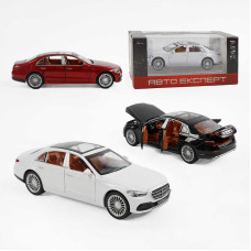 Машина TX 55070 Авто Експерт 3 види металопластик масштаб 1:22 світло звук інерція відчиняються двері багажник МІКС Авто Експерт