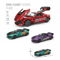 Машинка TX 43688 Авто Эксперт 3 вида металлопластик масштаб 1:22 свет звук инерция открываются двери багажник и капот в коробке ВЫДАЕТСЯ МИКС